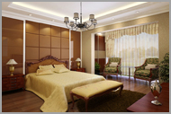 三房?jì)蓮d裝修設計 — 主臥